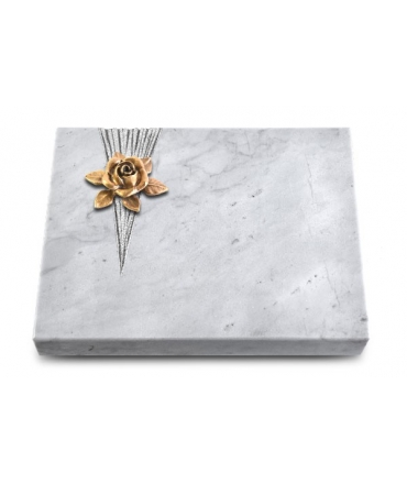 Grabtafel Kashmir Delta Rose 4 (Bronze)