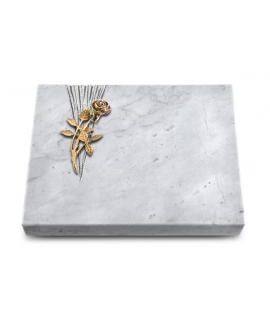 Grabtafel Kashmir Delta Rose 6 (Bronze)