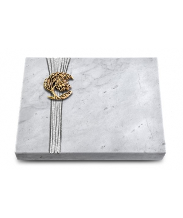 Grabtafel Kashmir Strikt Baum 1 (Bronze)