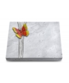 Grabtafel Kashmir Strikt Papillon 2 (Color)