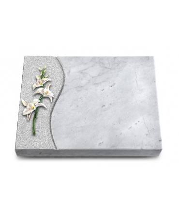 Grabtafel Kashmir Wave Orchidee (Color)