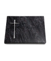 Grabtafel Kashmir Pure Kreuz 2 (Alu)