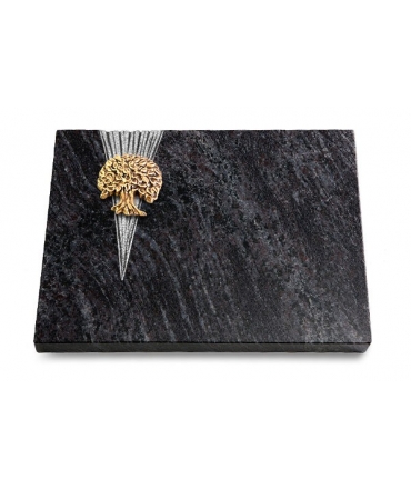 Grabtafel Kashmir Delta Baum 3 (Bronze)