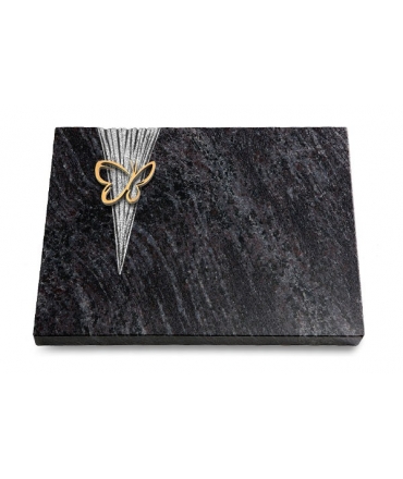 Grabtafel Kashmir Delta Papillon (Bronze)