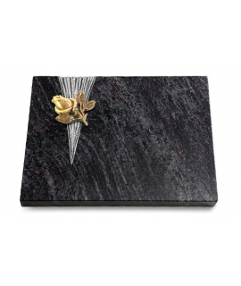 Grabtafel Kashmir Delta Rose 3 (Bronze)