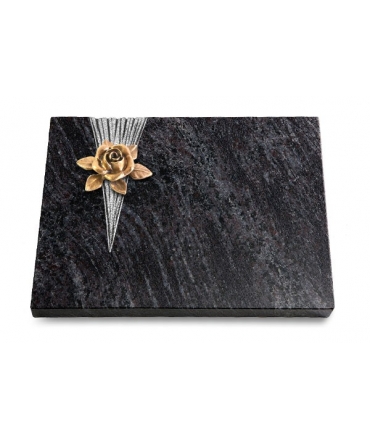 Grabtafel Kashmir Delta Rose 4 (Bronze)