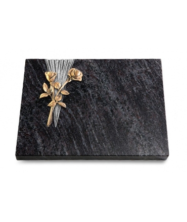 Grabtafel Kashmir Delta Rose 10 (Bronze)