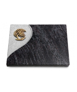 Grabtafel Kashmir Folio Baum 1 (Bronze)