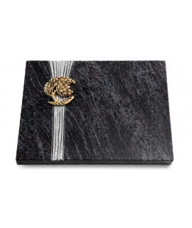 Grabtafel Kashmir Strikt Baum 1 (Bronze)