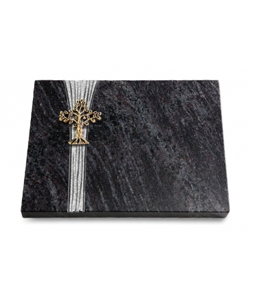 Grabtafel Kashmir Strikt Baum 2 (Bronze)