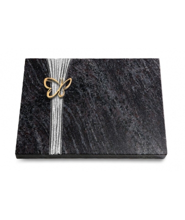 Grabtafel Kashmir Strikt Papillon (Bronze)