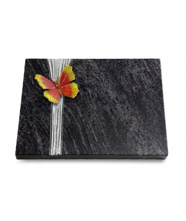 Grabtafel Kashmir Strikt Papillon 2 (Color)