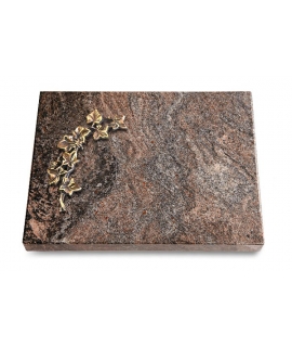 Grabtafel Orion Pure Efeu (Bronze)