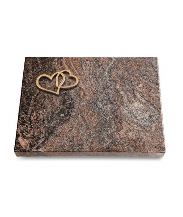 Grabtafel Orion Pure Herzen (Bronze)