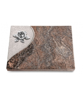 Grabtafel Orion Folio Rose 4 (Alu)