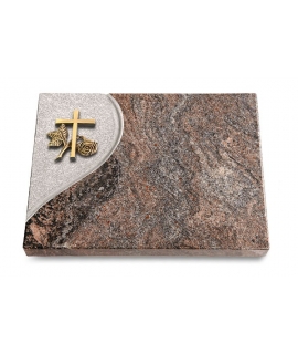 Grabtafel Orion Folio Kreuz 1 (Bronze)