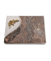 Grabtafel Orion Folio Rose 1 (Bronze)