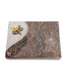 Grabtafel Orion Folio Rose 3 (Bronze)