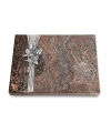 Grabtafel Orion Strikt Rose 11 (Alu)