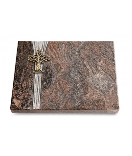 Grabtafel Orion Strikt Baum 2 (Bronze)