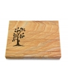 Grabtafel Omega Marmor Pure Baum 1