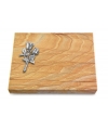 Grabtafel Omega Marmor Pure Rose 11 (Alu)