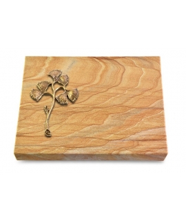 Grabtafel Omega Marmor Pure Gingozweig 1 (Bronze)