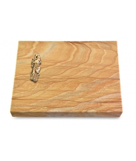 Grabtafel Omega Marmor Pure Maria (Bronze)