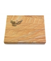 Grabtafel Omega Marmor Pure Taube (Bronze)
