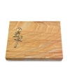Grabtafel Omega Marmor Pure Rose 8 (Bronze)