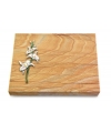 Grabtafel Omega Marmor Pure Orchidee (Color)