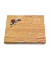 Grabtafel Omega Marmor Pure Rose 1 (Color)