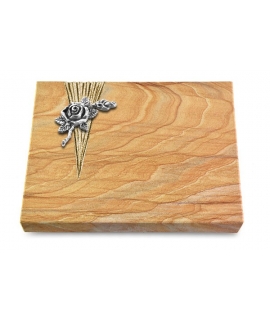 Grabtafel Omega Marmor Delta Rose 1 (Alu)
