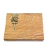 Grabtafel Omega Marmor Delta Baum 1 (Bronze)