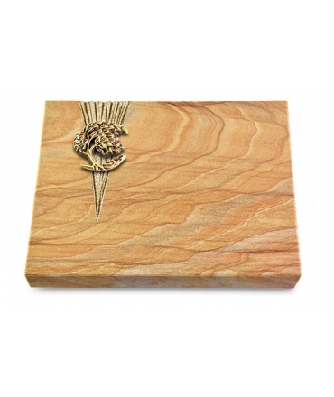 Grabtafel Omega Marmor Delta Baum 1 (Bronze)