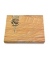 Grabtafel Omega Marmor Delta Baum 1 (Bronze)