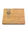 Grabtafel Omega Marmor Delta Baum 3 (Bronze)