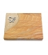 Grabtafel Omega Marmor Folio Papillon (Alu)