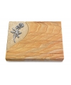Grabtafel Omega Marmor Folio Rose 6 (Alu)