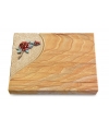 Grabtafel Omega Marmor Folio Rose 1 (Color)