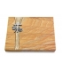 Grabtafel Omega Marmor Strikt Kreuz 1 (Alu)