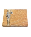 Grabtafel Omega Marmor Strikt Rose 10 (Alu)