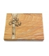 Grabtafel Omega Marmor Strikt Gingozweig 1 (Bronze)