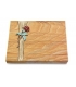 Grabtafel Omega Marmor Strikt Rose 2 (Color)