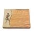 Grabtafel Omega Marmor Wave Rose 6 (Color)