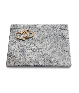 Grabtafel Paradiso Pure Herzen (Bronze)