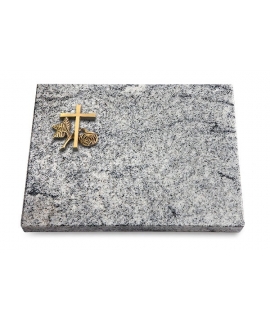 Grabtafel Paradiso Pure Kreuz 1 (Bronze)