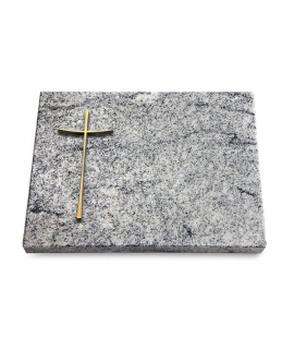 Grabtafel Paradiso Pure Kreuz 2 (Bronze)