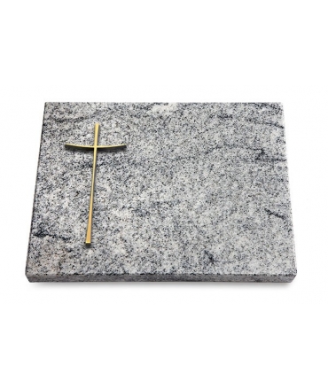 Grabtafel Paradiso Pure Kreuz 2 (Bronze)