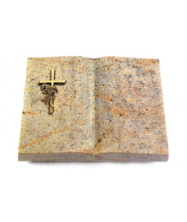Livre/New Kashmir Kreuz/Ähren (Bronze)